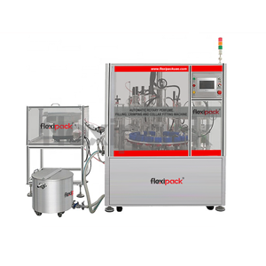 uae/images/productimages/flexipack-packing-and-packaging-equipment-trading-llc/filling-&-capping-machine/automatic-perfume-filling-crimping-collar-fitting-machine-ftm-apm2-flexpack.webp