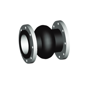 uae/images/productimages/kinetics-middle-east/rubber-pipe-expansion-joint/single-sphere-rubber-expansion-joints-with-metal-flanges.webp